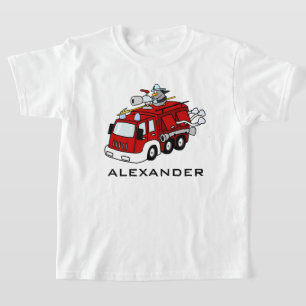 T-shirt Futur pompier, aussi