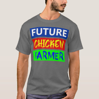 T-shirt Futur Producteur De Poulet, Poulet, Agriculteur, É