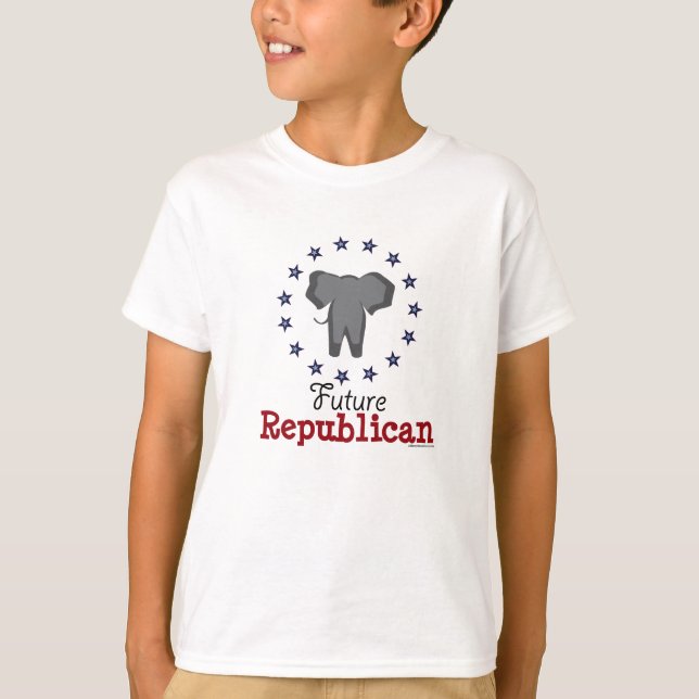 T-shirt Futur Sweatshirt républicain des éléphants (Devant)