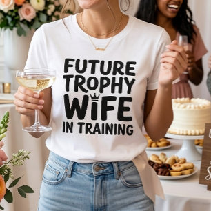 T-shirt Futur Trophée de Mariée Cadeau de Fête de Mariage