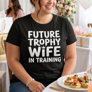 T-shirt Futur Trophée de Mariée Cérémonie de Mariage Enter