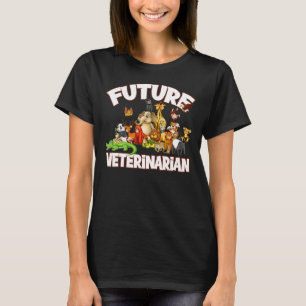 T-shirt Futur vétérinaire Cute Zoo animal