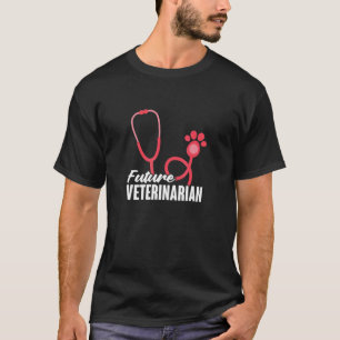 T-shirt Futur vétérinaire vétérinaire vétérinaire vétérina