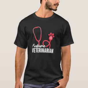 T-shirt Futur vétérinaire vétérinaire vétérinaire vétérina