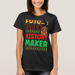 T-shirt Future Black History Maker Queen Melanin Afro Fric