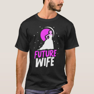 T-shirt Future Femme Bachelorette Mariage Mariée mignonne 