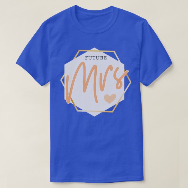 T-shirt Future Femme Design Mariage JGA (Design devant)