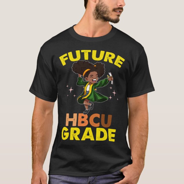 T-shirt Future HBCU Grad History Black College Youth Kids  (Devant)