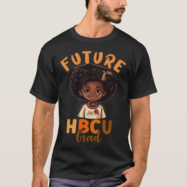T-shirt Future HBCU Graduate Afro Black College Graduation (Devant)