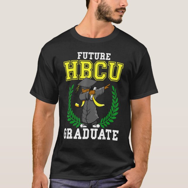 T-shirt Future HBCU Graduation Shirt Black College Dabbing (Devant)