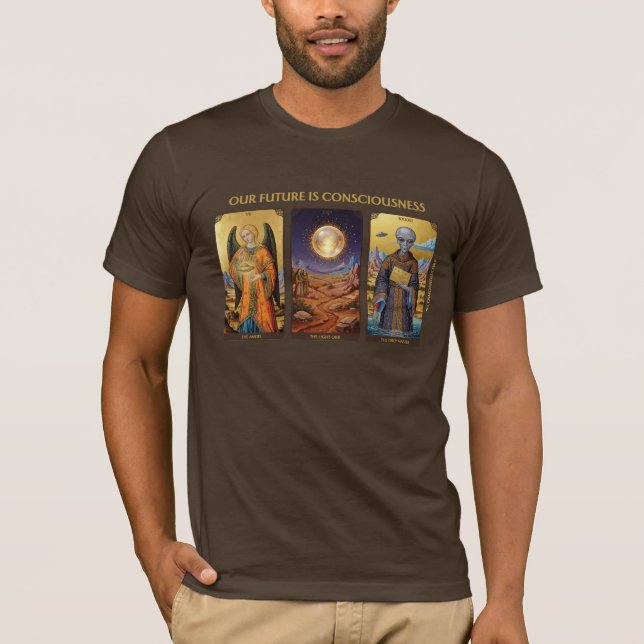 T-shirt Future Is Consciousness - (Devant)