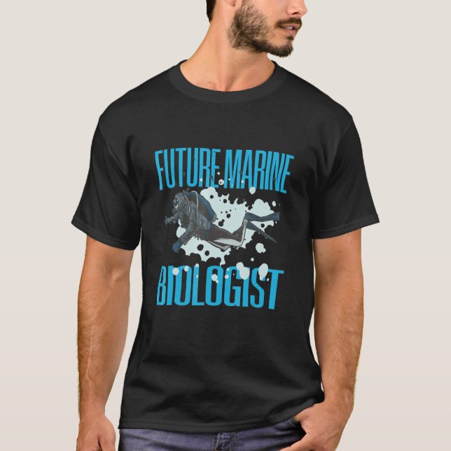T-shirt Future Marine Biologist Bacteria Biologist (Devant)