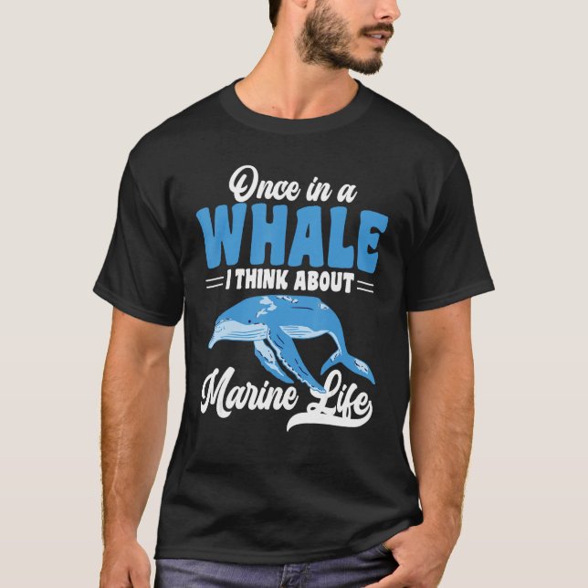 T-shirt Future Marine Biologist Whale Pun (Devant)