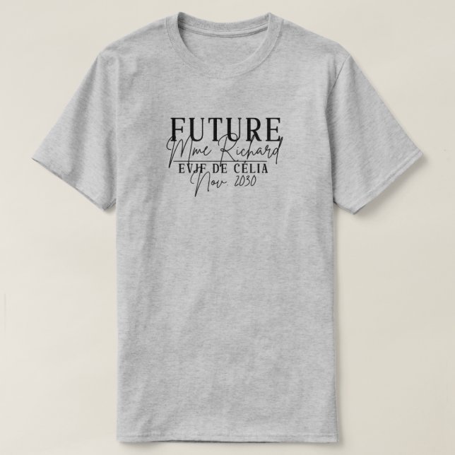 T-shirt future me richard (Design devant)