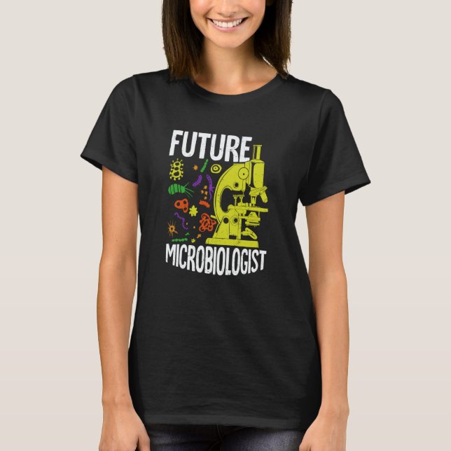 T-shirt Future Microbiologist for a Microbiology Student (Devant)