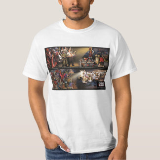 T-shirt Future peinture murale de tremblement/Rev. Verse