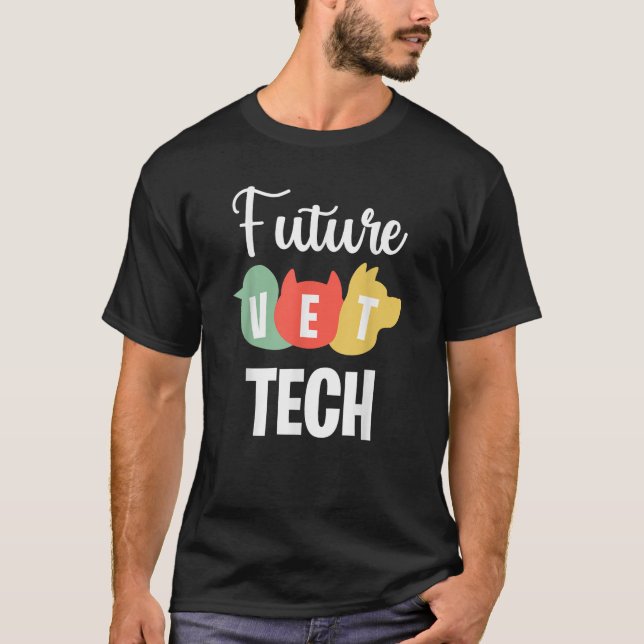 T-shirt Future Vet Tech Student Graduation Veterinary Tech (Devant)
