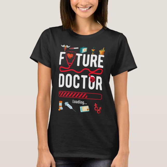 T-shirt Futurs docteurs étudiants Funny Médecin (Devant)