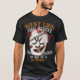 T-shirt FW HG SL École secondaire WEST LINN CLOWNS CADAVRE