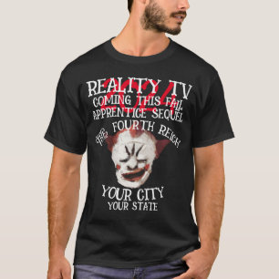 T-SHIRT FW HG SL RÉALITÉ TV QUATRIÈME REICH CHUTE TRUMP