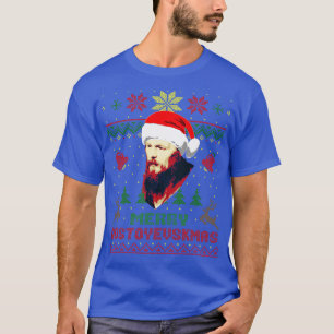 T-shirt Fyodor Dostoevsky Funny Noël 1