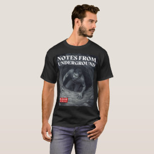 T-shirt Fyodor Dostoïevski cite des écrivains russes
