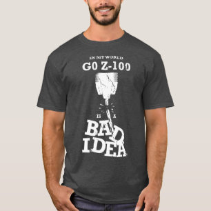 T-shirt G0 Z100 mauvaise idée GCode CNC opérateur machinis