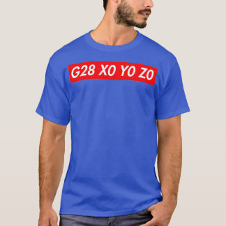T-shirt G28 X0 Y0 Z0 Opérateur machiniste CNC