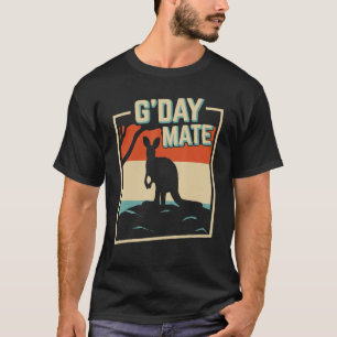 T-shirt G Day Mate GDay Australien Kangaroo Aussie 1
