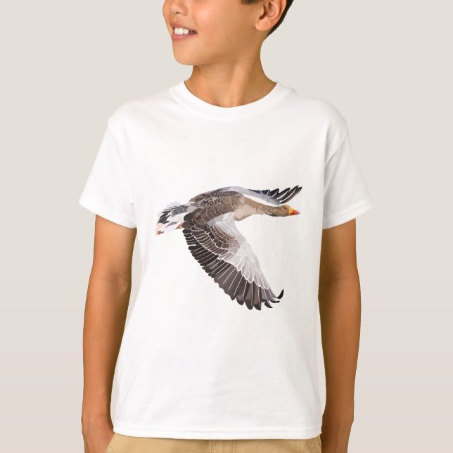 T-shirt G est pour Greylag Goose (Devant)