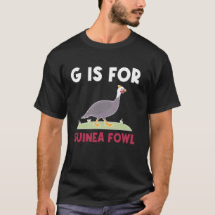 T-shirt G Est Pour Pintade Poulet Oiseau