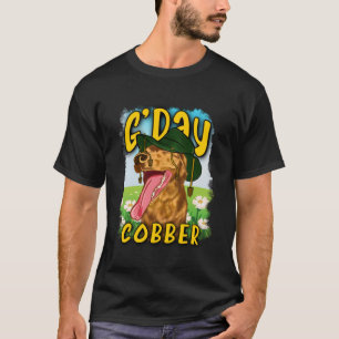 T-shirt G jour Cobber Bonjour Mate Chien Australien Aussie