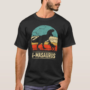 T-shirt G Masaurus T Rex Dinosaur G Ma Saurus Family Match