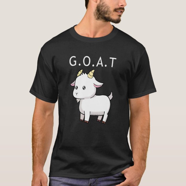 T-shirt G O A T Greatest Of All Time 3 (Devant)