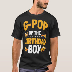T-shirt G Pop De L'Enfant Travailleur De Construction Boy