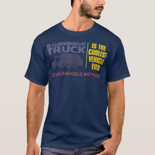 T-shirt Gabage Trucks sont cool Design pour un Garbagetruc