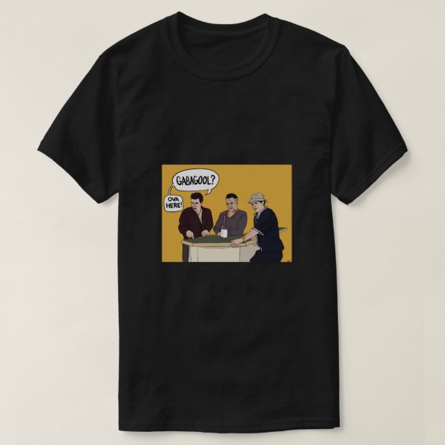 T-shirt Gabagool Ova ici ! Sweatshirt de basculement (Design devant)