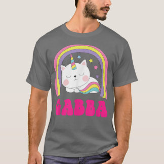 T-shirt Gabba s Sarcastic Retro Funny Unicorn Gabba Music