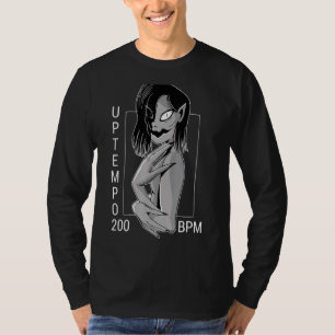 T-shirt Gabber Girl Uptempo 200 Bpm Hardcore Techno Gabber
