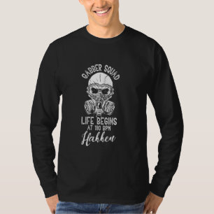 T-shirt Gabber Uptempo Speedcore Gabber Techno