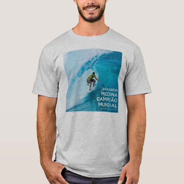 T-shirt Gabriel Medina - Championne Mondiale (Devant)