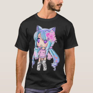 T-shirt Gacha Life And Gatcha Club Chibi Anime Kawaii Kids