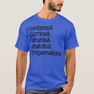 T-shirt Gadgets et Gizmos