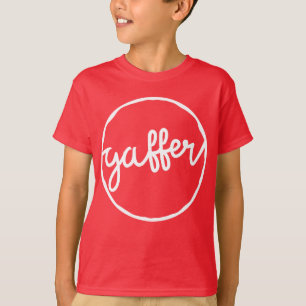 T-shirt Gaffer British, Londres Slang pour Boss