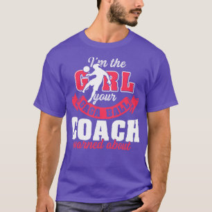 T-shirt Gaga Ball Dodgeball Gaga Girl Coach Joueur