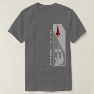 T-SHIRT GAGARIN VOSTOK UN 1961