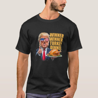 T-shirt Gagnant du dîner en Turquie Trump Premium