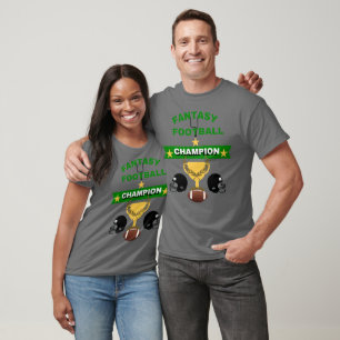 T-shirt Gagnant du football d'Imaginaire : Champ de champi