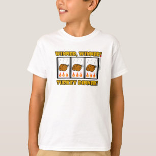 T-shirt Gagnant, gagnant ! Dîner de la Turquie !