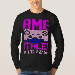 T-SHIRT GAGNER DES JEUX AVEC UNE EFFICACITÉ IMPITOYABLE  J